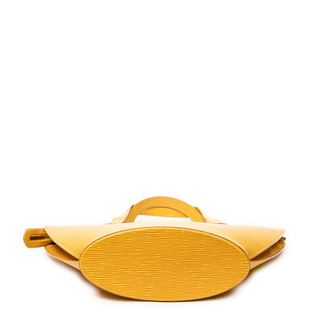 Shoulder Bag St-Jacques PM Yellow Epi