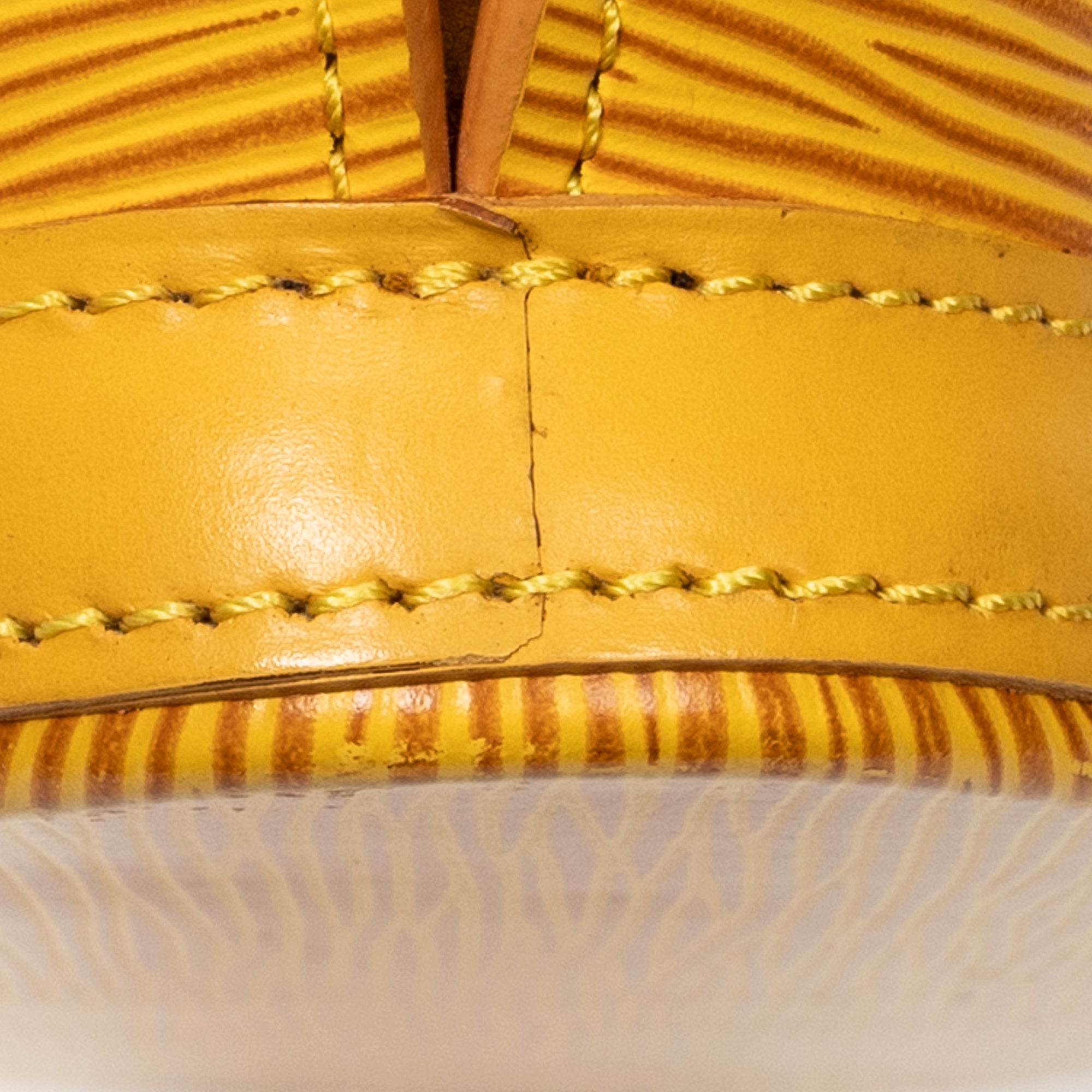 Shoulder Bag St-Jacques PM Yellow Epi