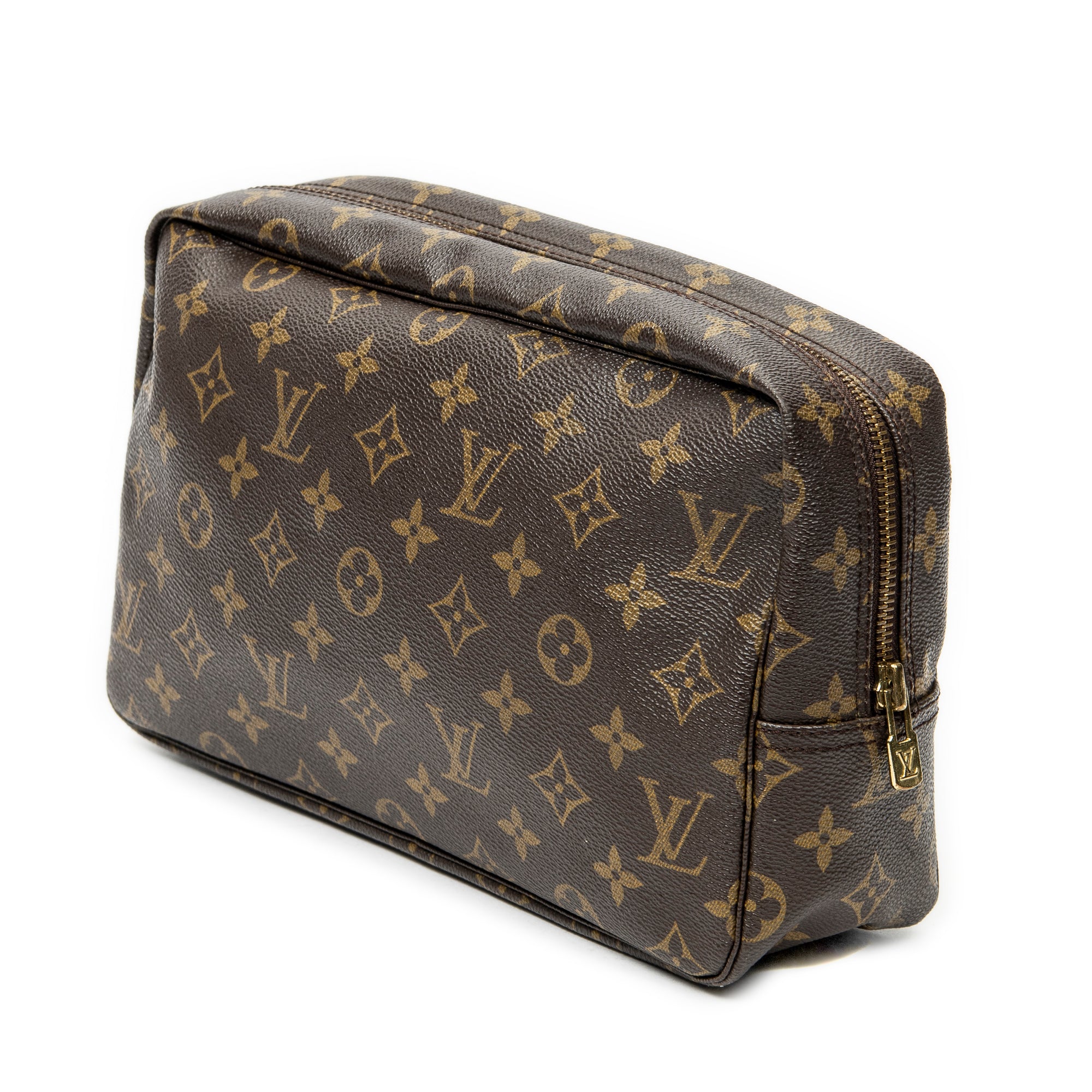 Pouch Toiletry Pouch GM Brown Monogram Canvas