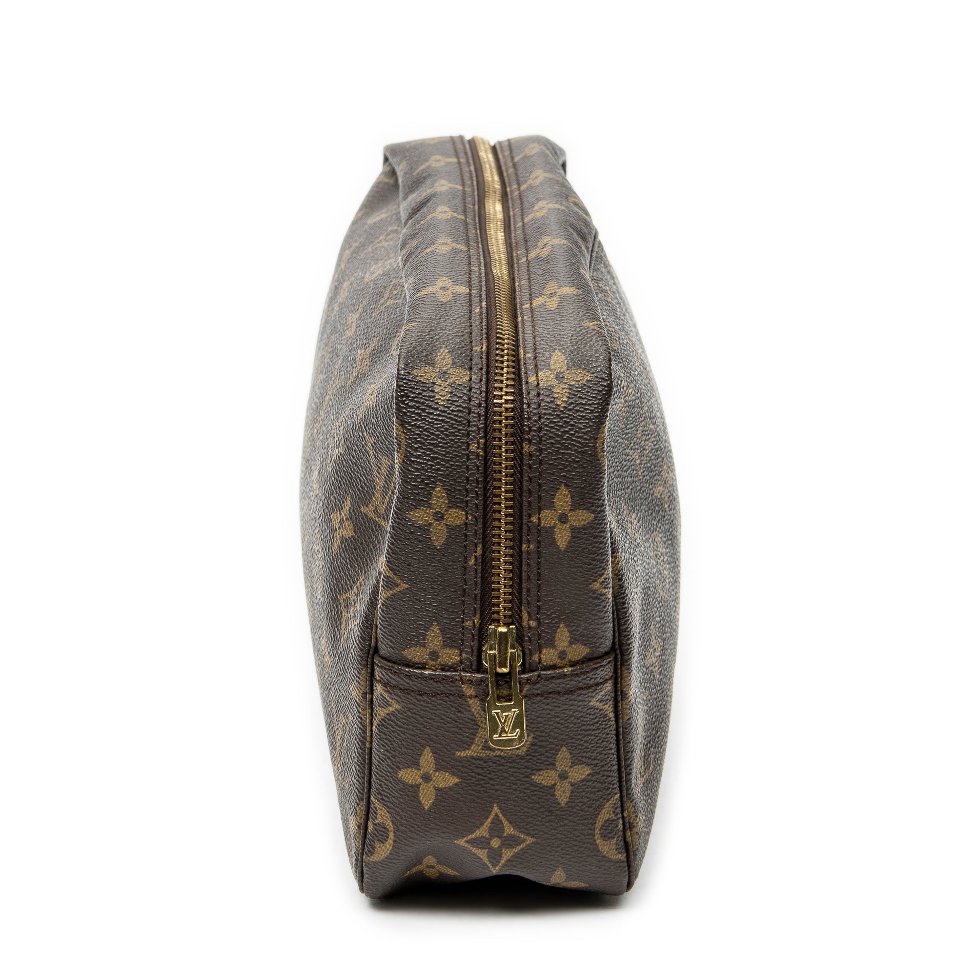 Pouch Toiletry Pouch GM Brown Monogram Canvas