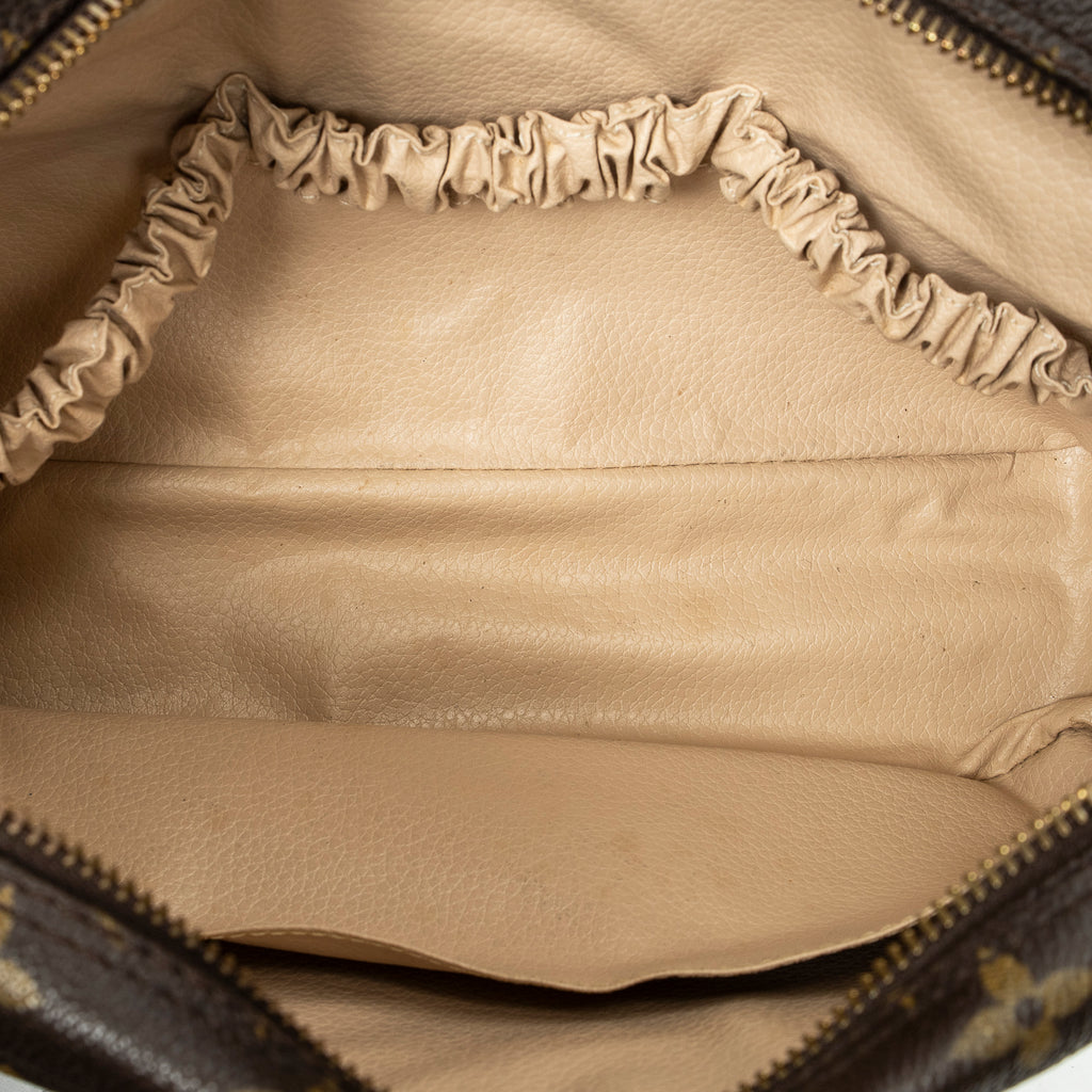 Pouch Toiletry Pouch GM Brown Monogram Canvas