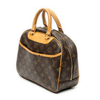 Handbag Trouville Brown Monogram Canvas