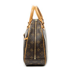 Handbag Trouville Brown Monogram Canvas