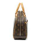Handbag Trouville Brown Monogram Canvas