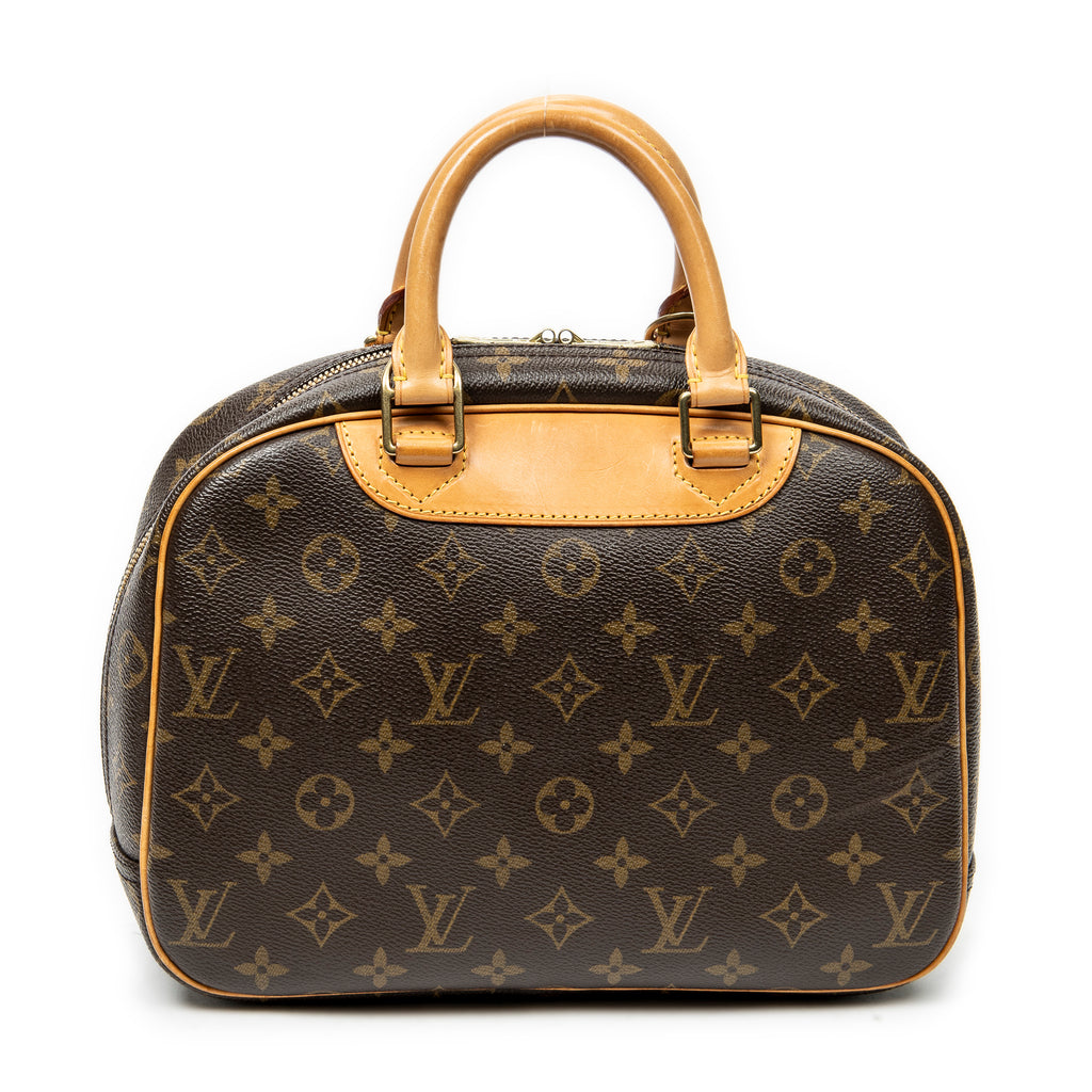 Handbag Trouville Brown Monogram Canvas