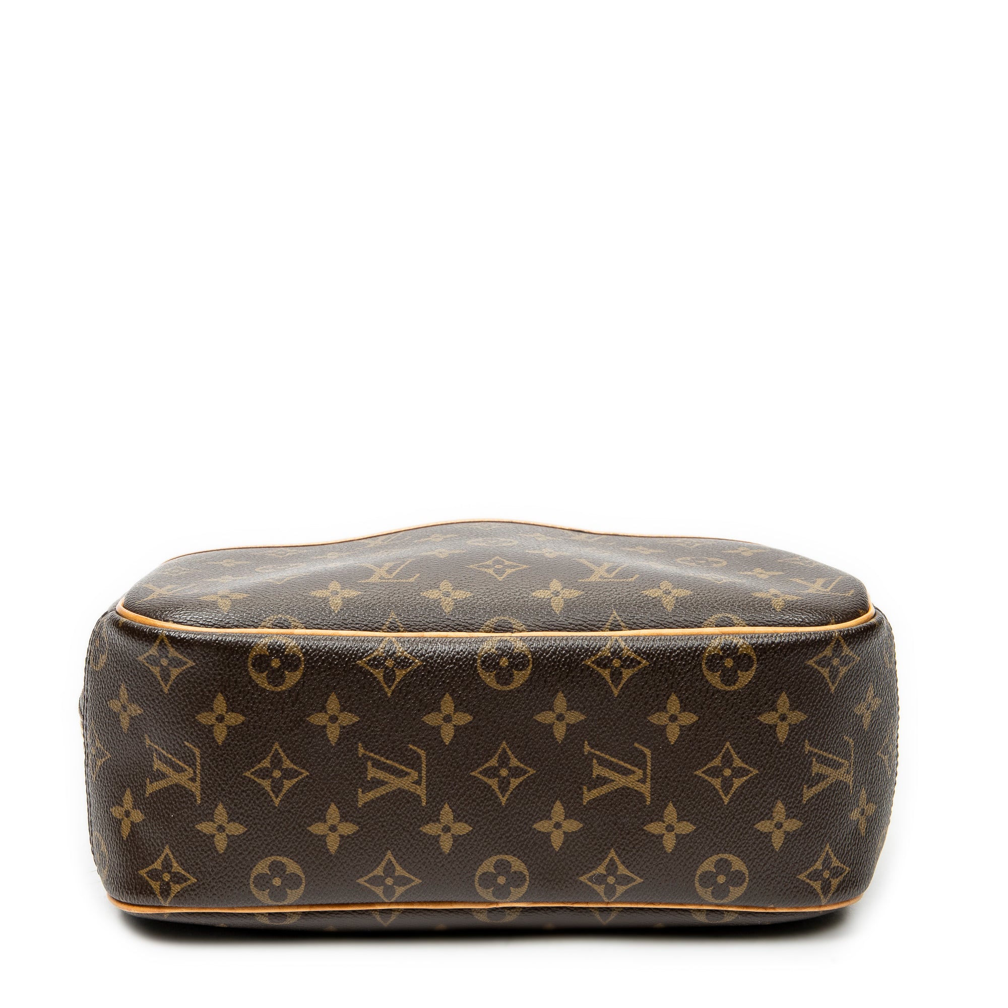 Handbag Trouville Brown Monogram Canvas