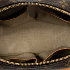 Handbag Trouville Brown Monogram Canvas