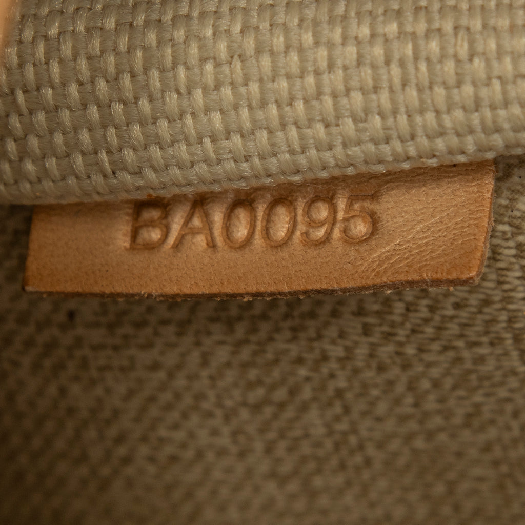Handbag Trouville Brown Monogram Canvas
