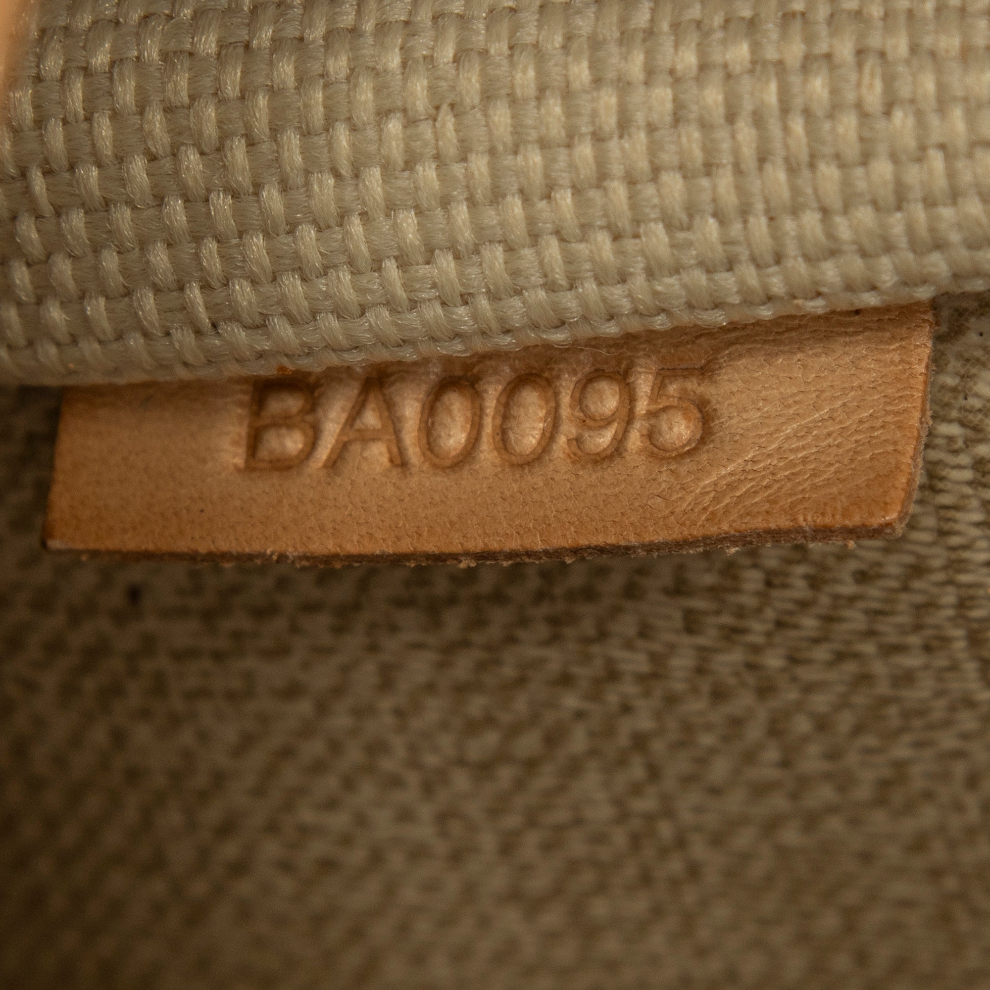 Handbag Trouville Brown Monogram Canvas