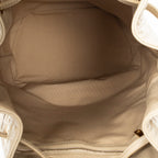 Backpack Small C Backpack Beige Quilted Calfskin Leather