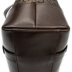 Handbag Open Tote Brown C Macadam Canvas