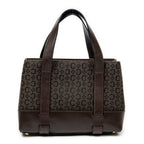 Handbag Open Tote Brown C Macadam Canvas