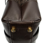 Handbag Open Tote Brown C Macadam Canvas
