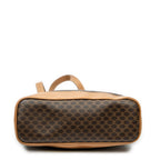 Shoulder Bag Zip Tote Beige Macadam Coated Canvas
