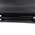 Wallet Continental Flap Wallet Black Diorissimo Canvas