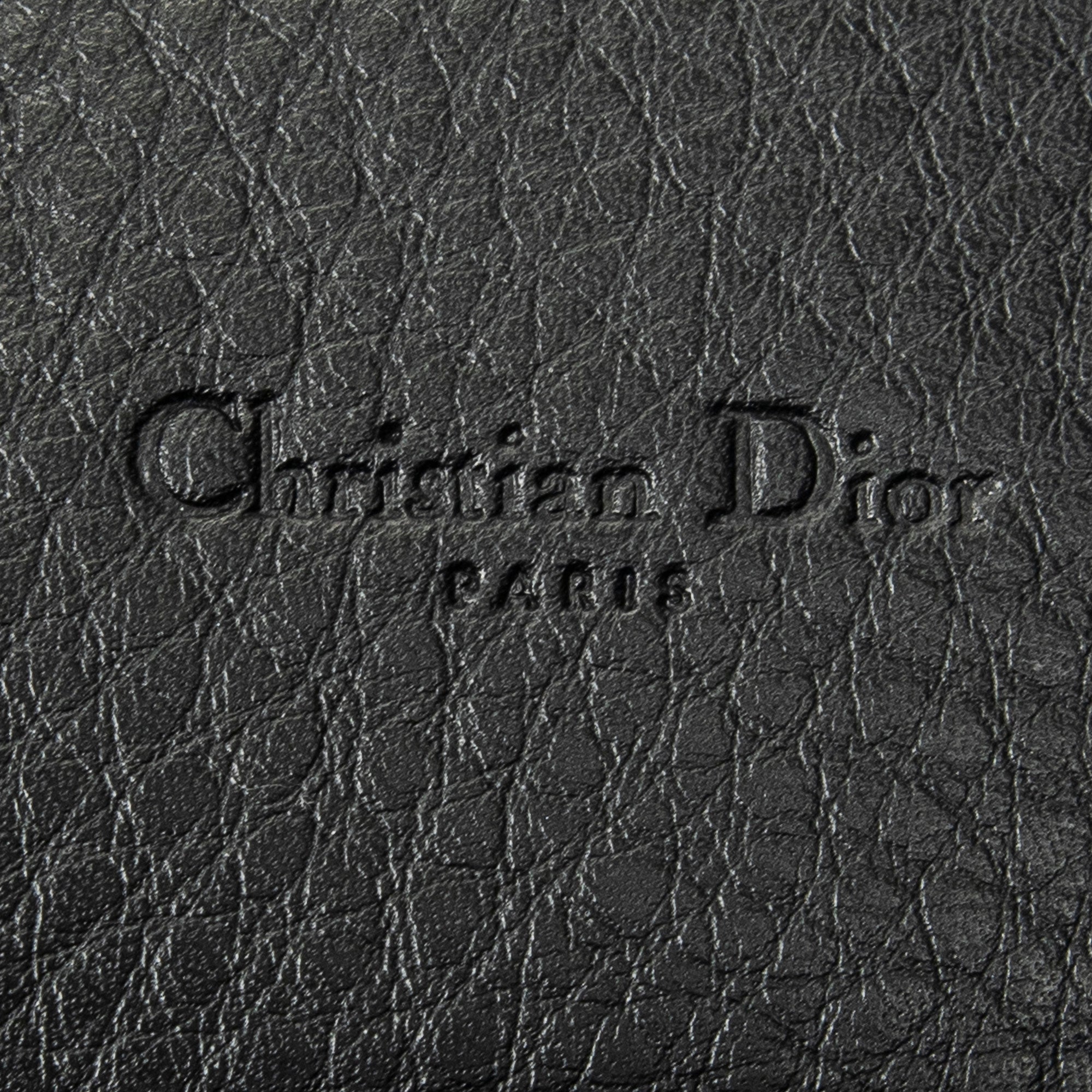 Wallet Continental Flap Wallet Black Diorissimo Canvas