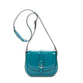 Shoulder Bag Small Nice Crossbody Teal Microguccissima Patent Leather