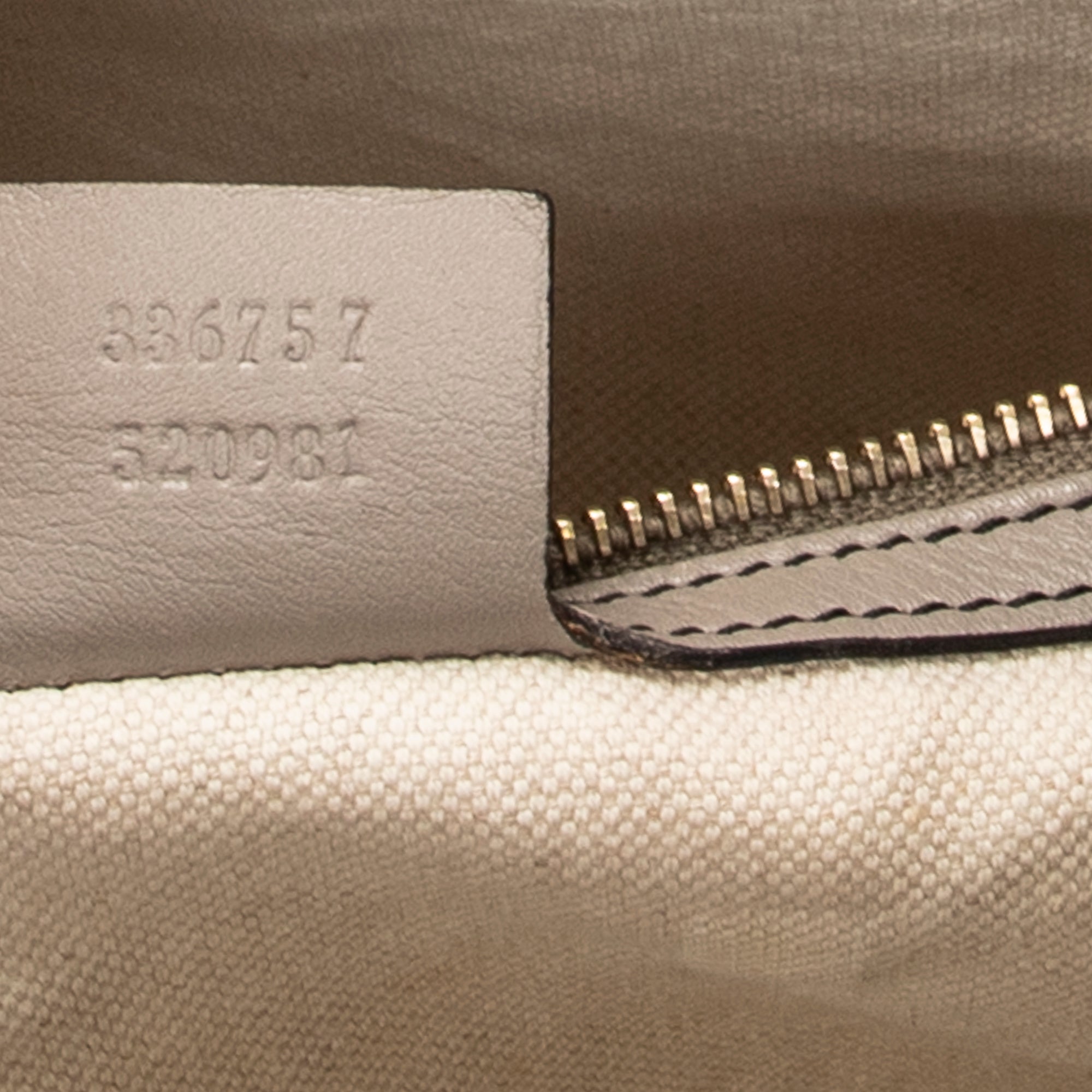 Shoulder Bag Large Emily Chain Bag Grey Guccissima Leather