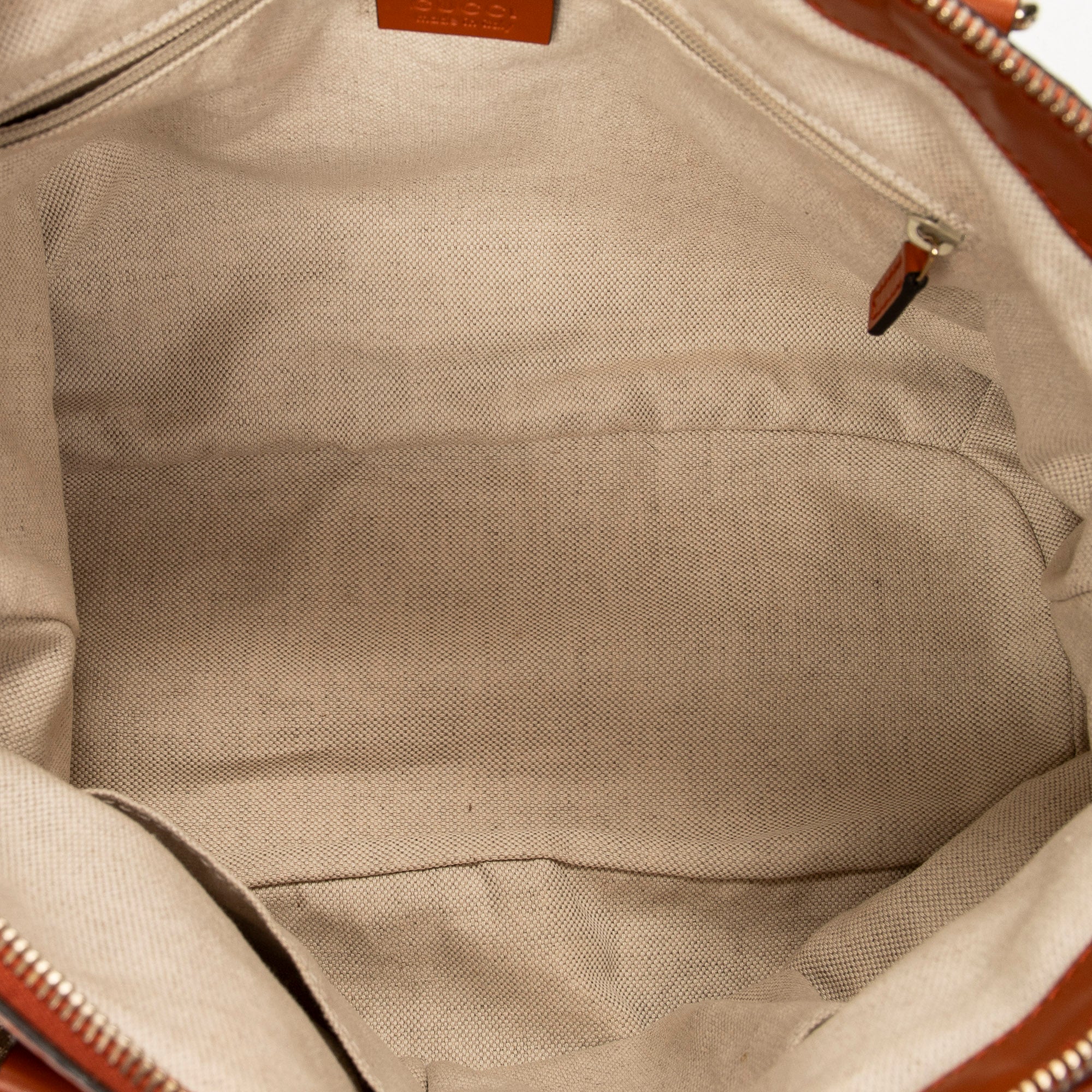 Shoulder Bag Sukey Top Handle Orange Monogrammed Canvas