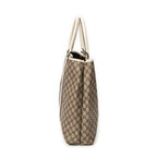 Shoulder Bag Vertical Joy Tote White Supreme Coated Canvas