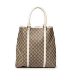 Shoulder Bag Vertical Joy Tote White Supreme Coated Canvas