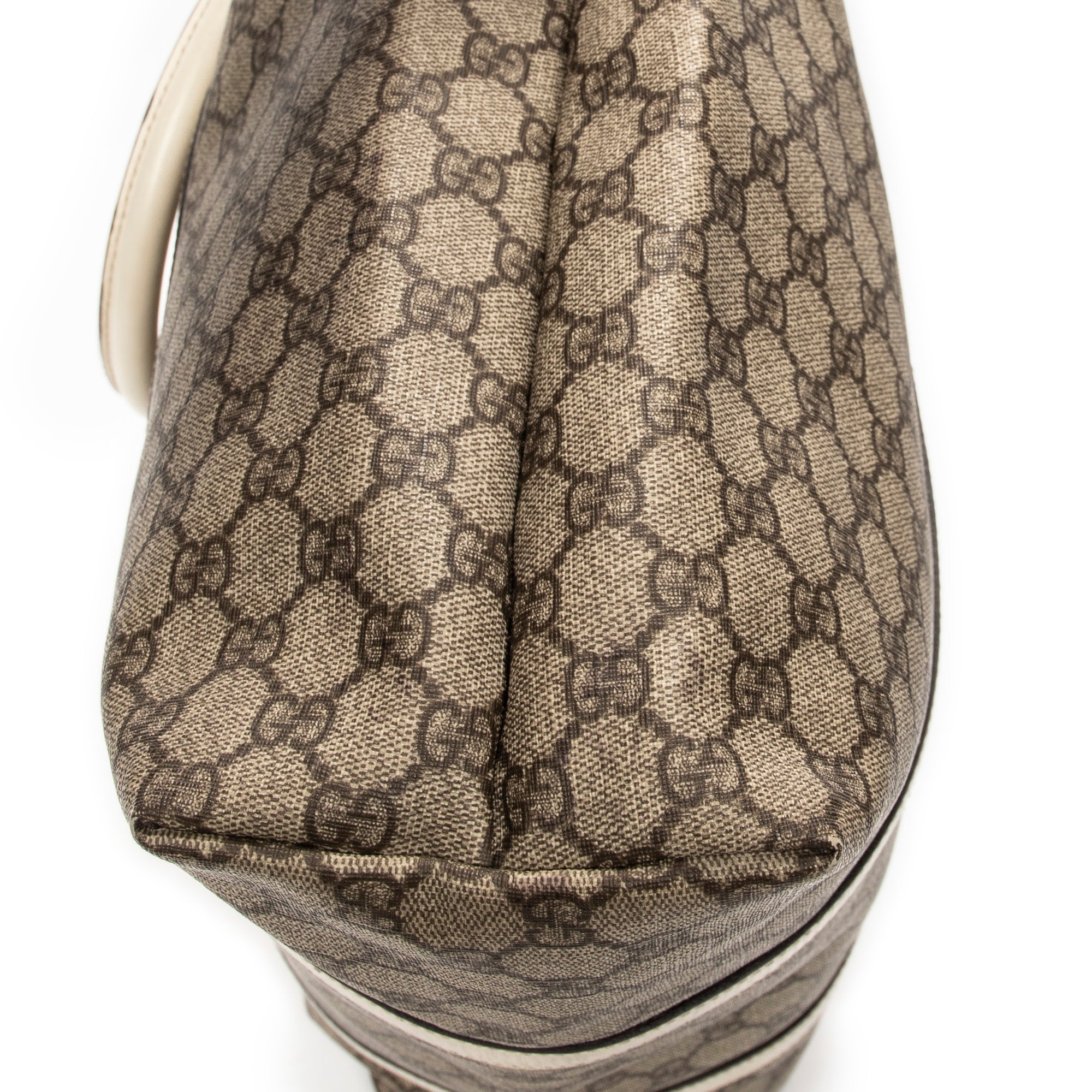 Shoulder Bag Vertical Joy Tote White Supreme Coated Canvas
