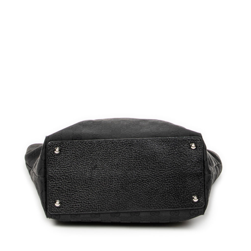 Shoulder Bag Eclipse Tall Tote Black Monogrammed Canvas