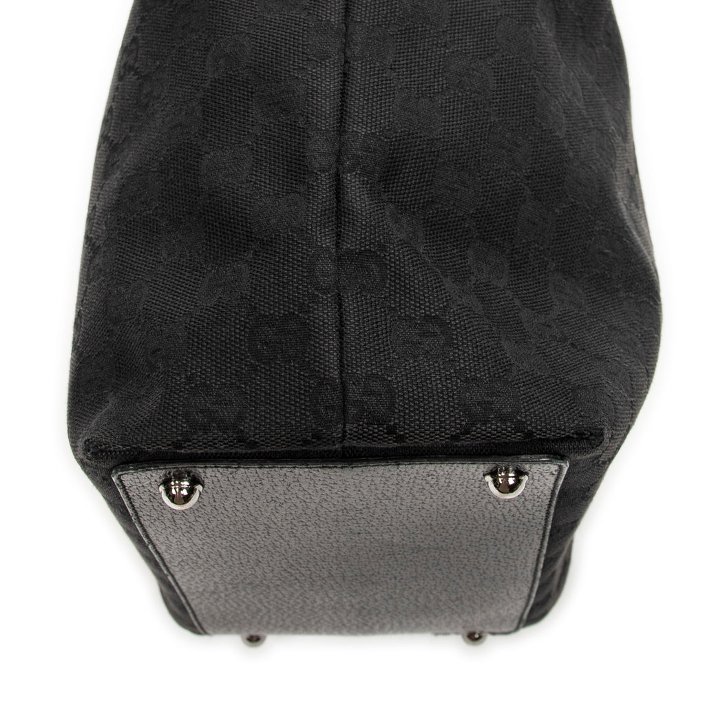 Shoulder Bag Eclipse Tall Tote Black Monogrammed Canvas