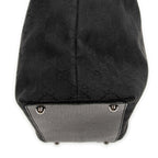 Shoulder Bag Eclipse Tall Tote Black Monogrammed Canvas