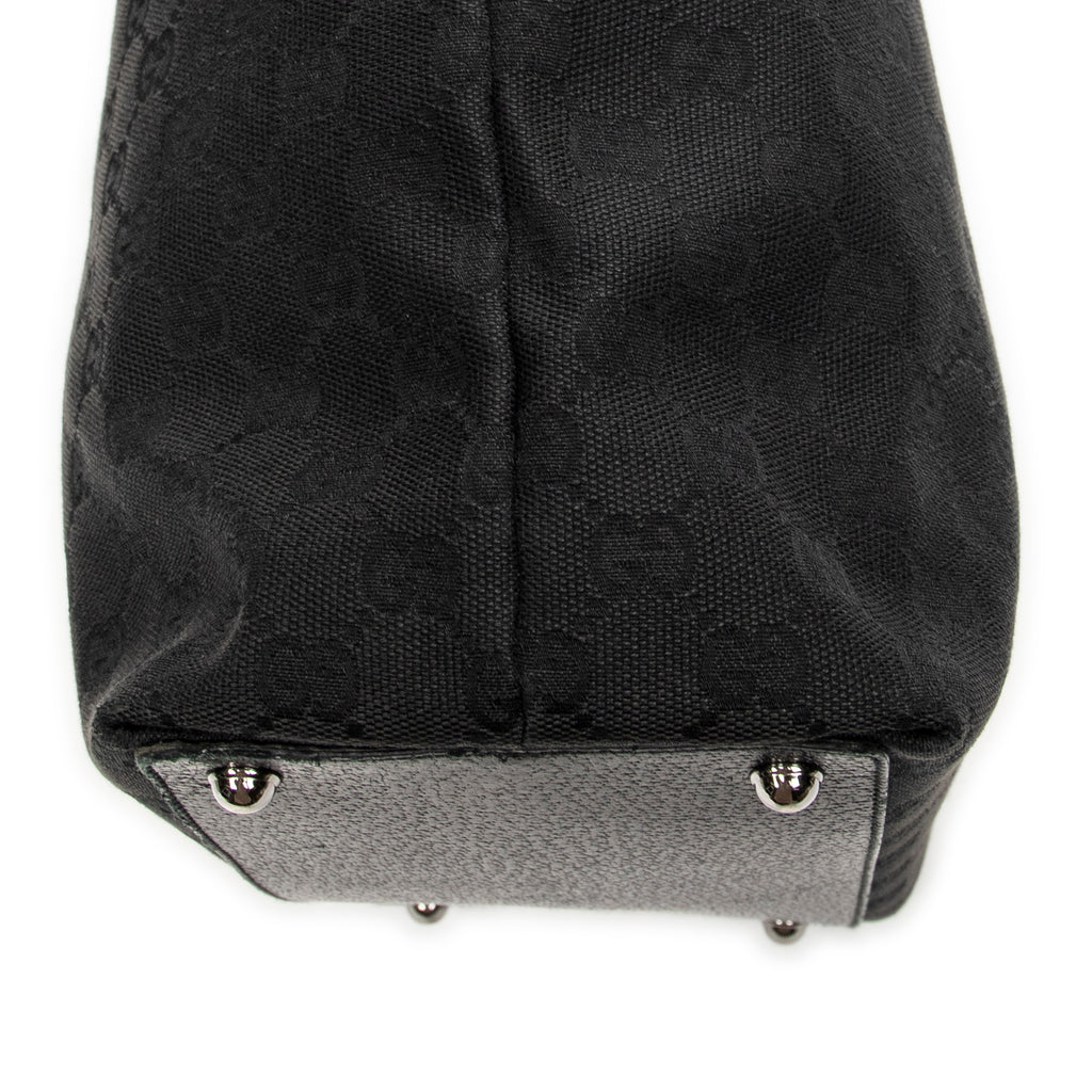 Shoulder Bag Eclipse Tall Tote Black Monogrammed Canvas