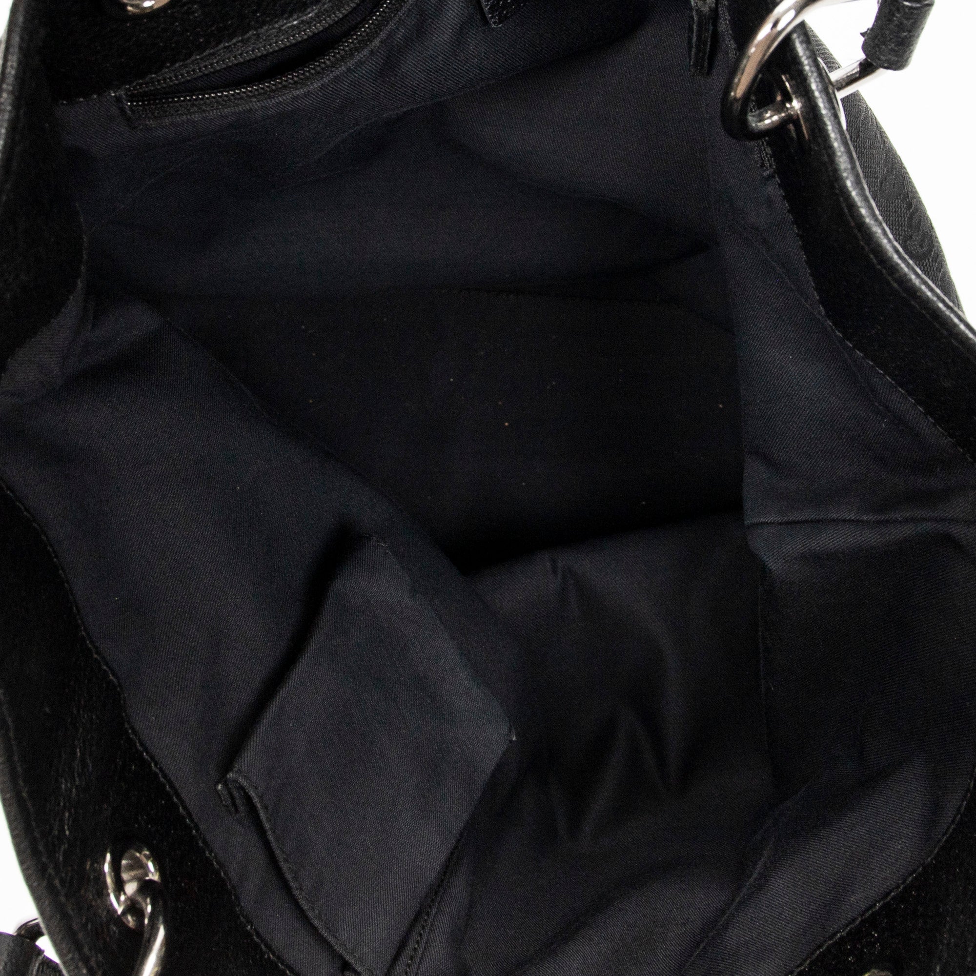 Shoulder Bag Eclipse Tall Tote Black Monogrammed Canvas