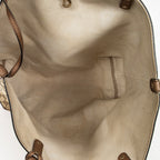 Shoulder Bag Large Craft Tote Brown Monogrammed Canvas