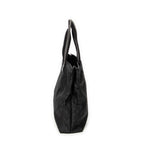 Shoulder Bag Square Web Shopper Black Monogrammed Nylon Canvas