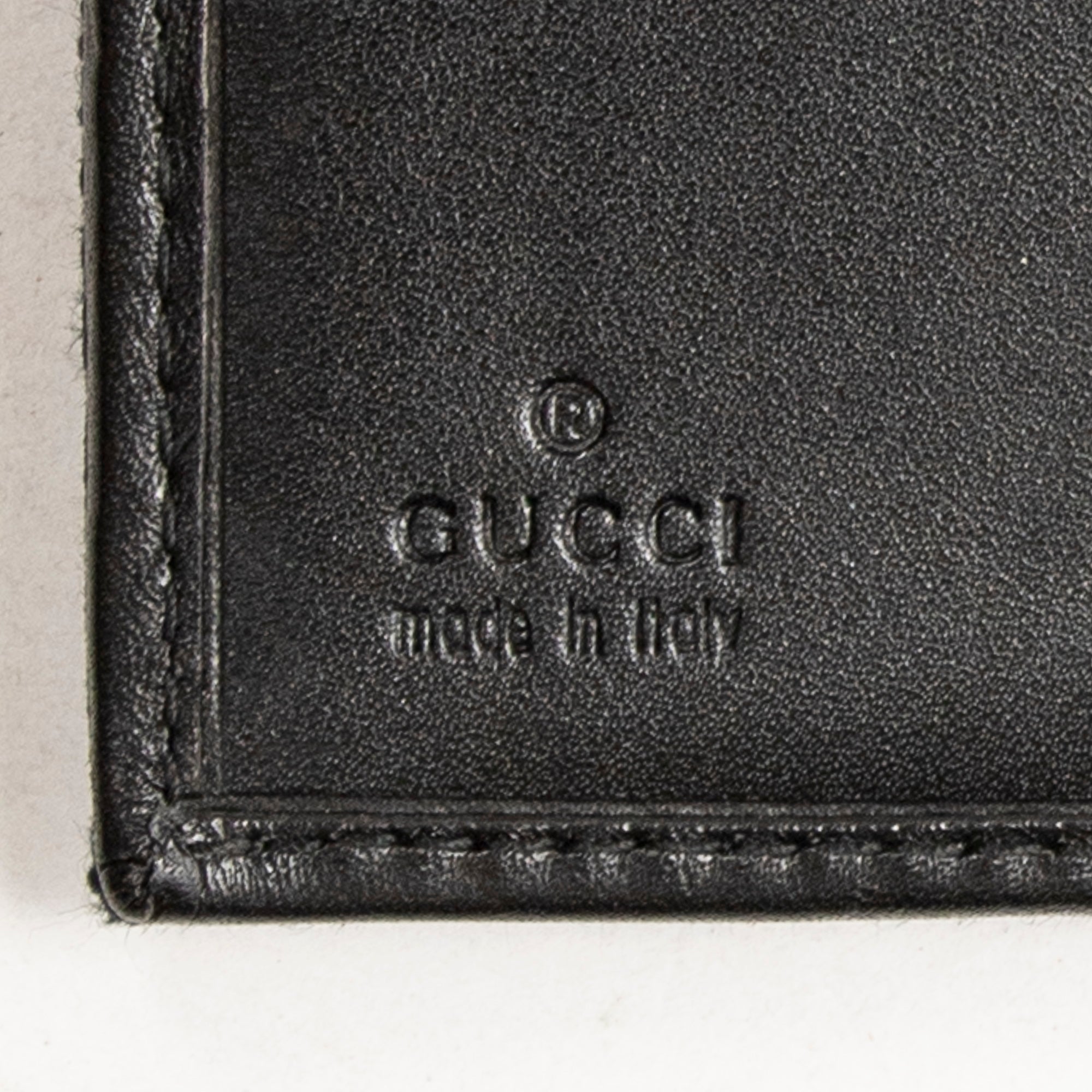 Wallet Jackie Compact Wallet Black Monogrammed Canvas