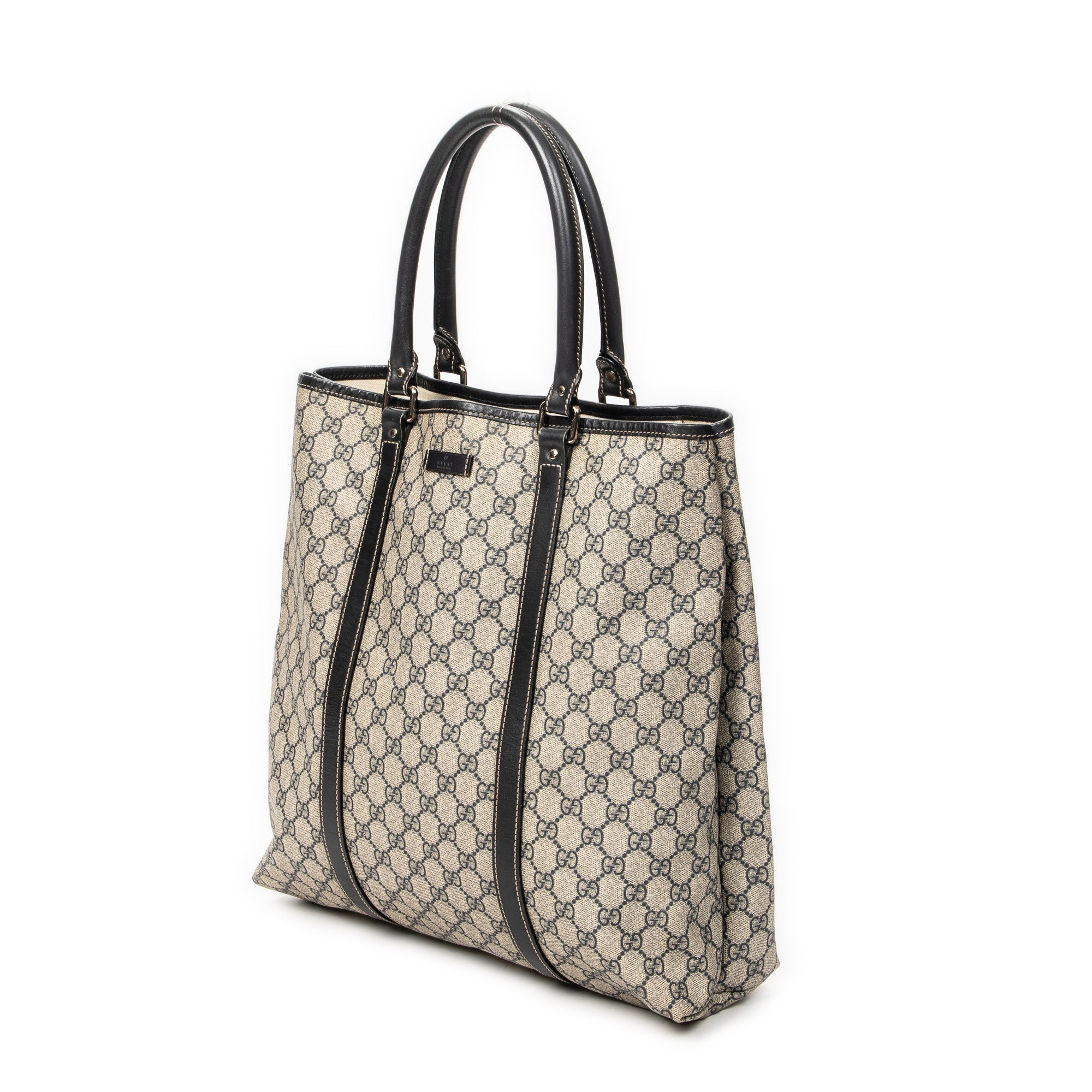 Shoulder Bag Vertical Joy Tote Navy Supreme Coated Canvas