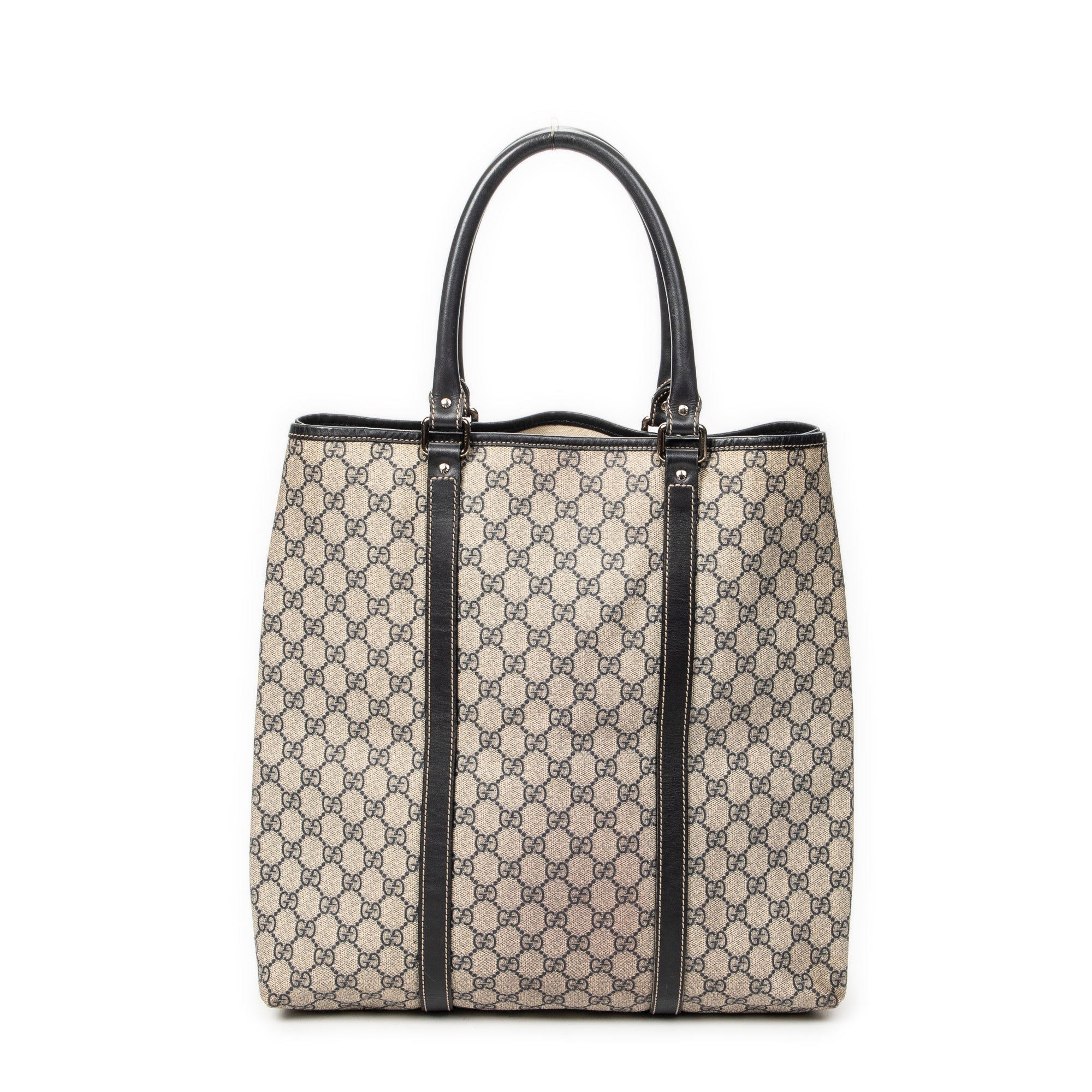 Shoulder Bag Vertical Joy Tote Navy Supreme Coated Canvas