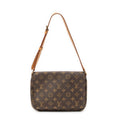 Shoulder Bag Musette Tango Brown Monogram Canvas