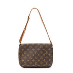 Shoulder Bag Musette Tango Brown Monogram Canvas