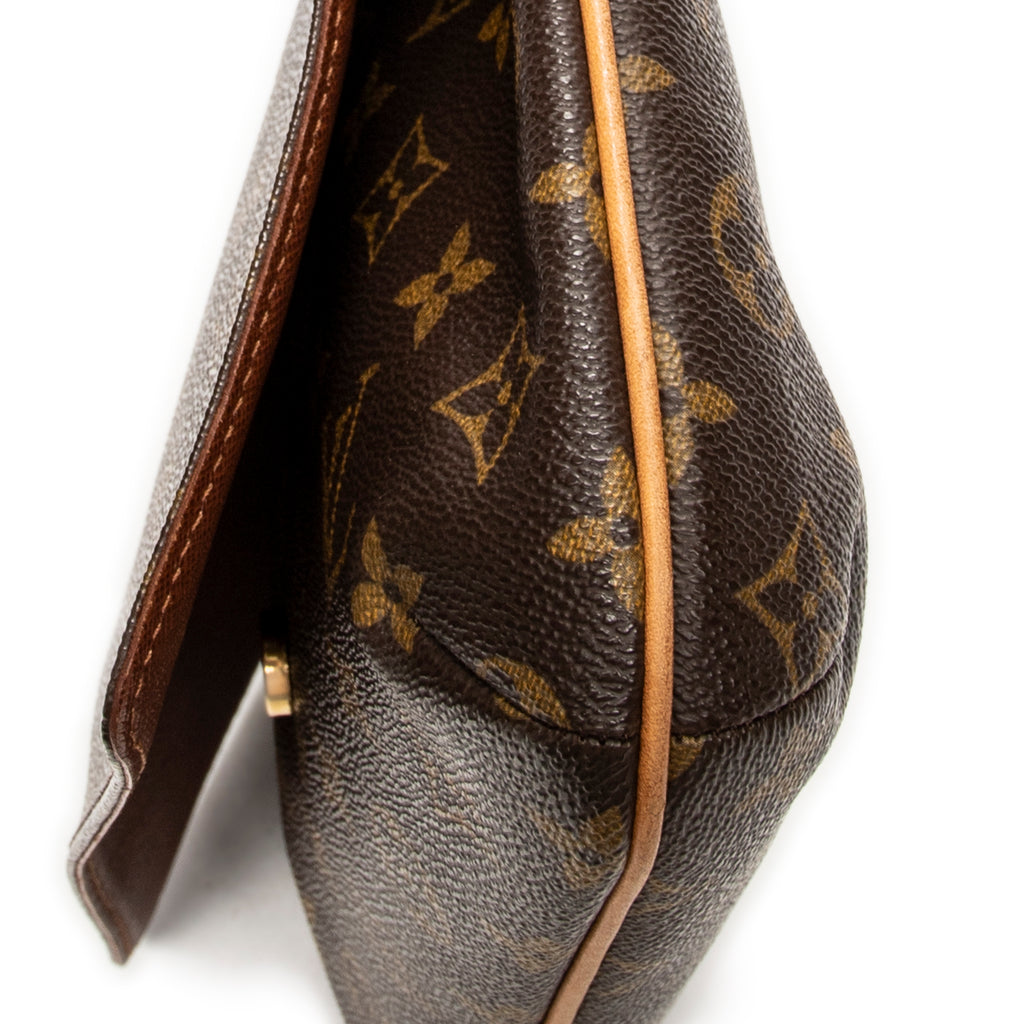 Shoulder Bag Musette Tango Brown Monogram Canvas