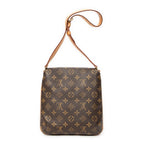 Shoulder Bag Musette Salsa Brown Monogram Canvas
