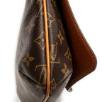 Shoulder Bag Musette Salsa Brown Monogram Canvas
