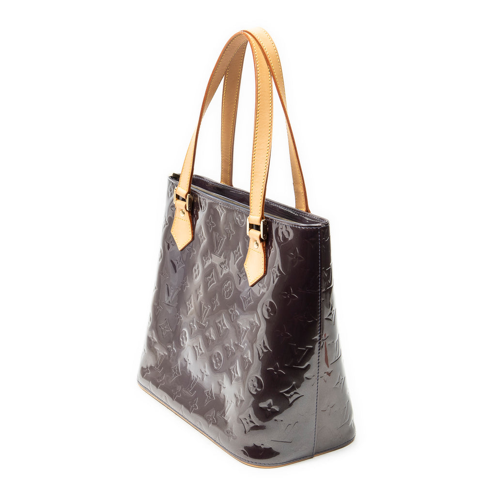 Shoulder Bag Houston Violette Monogram Vernis