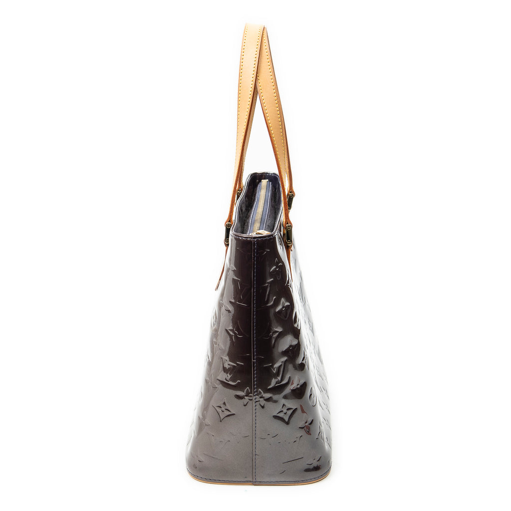 Shoulder Bag Houston Violette Monogram Vernis