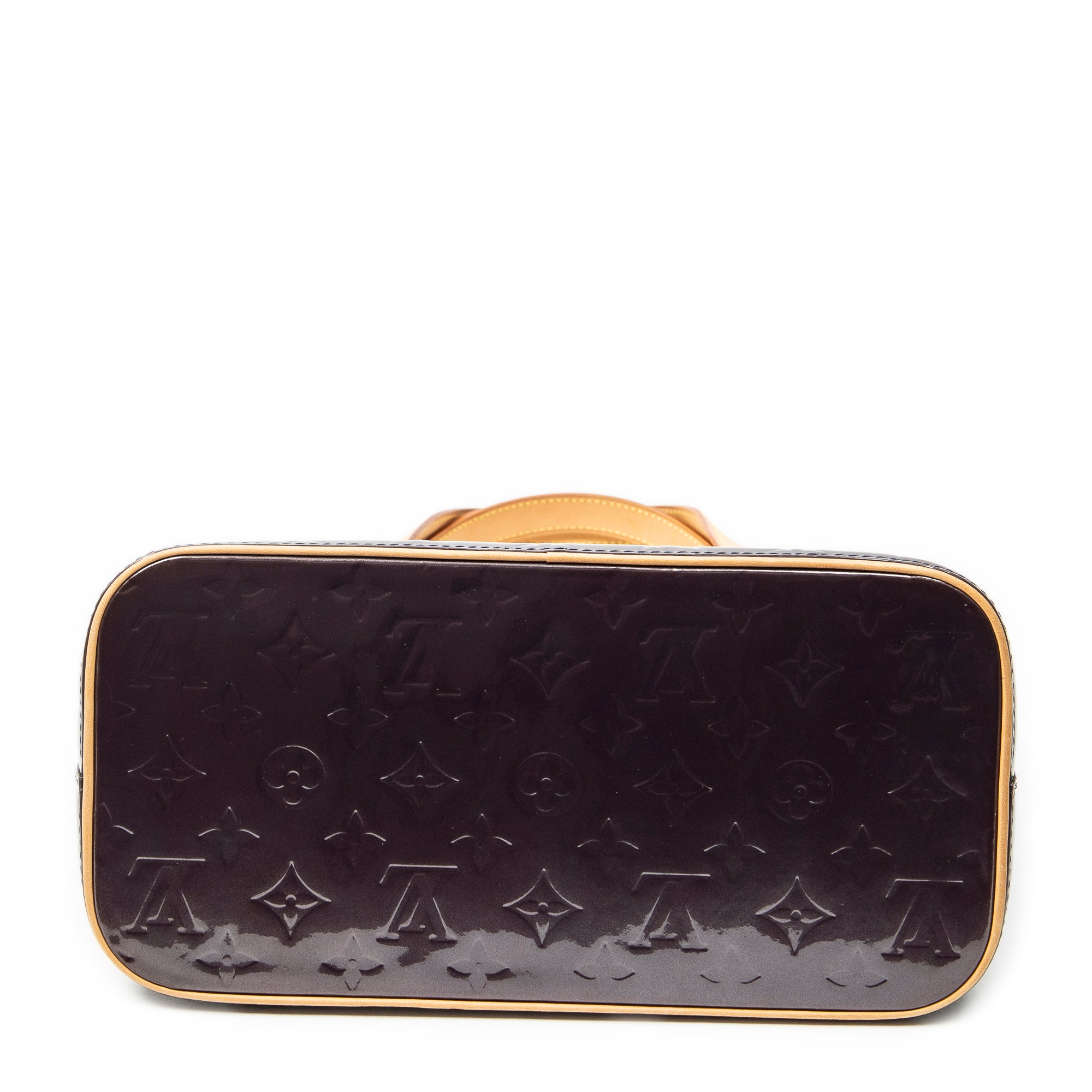 Shoulder Bag Houston Violette Monogram Vernis