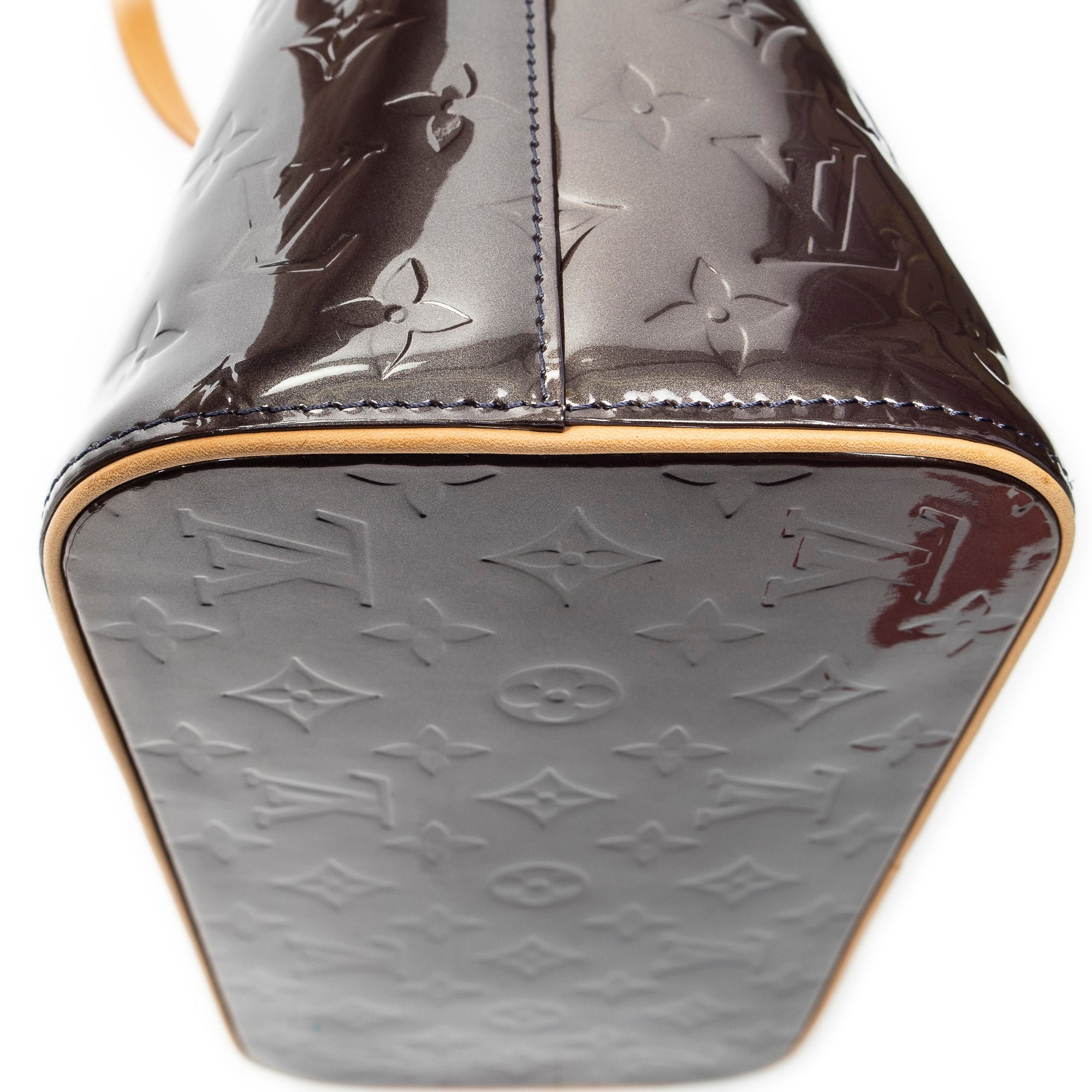 Shoulder Bag Houston Violette Monogram Vernis