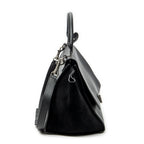 Shoulder Bag Medium Trapeze Black Grained Calfskin Leather