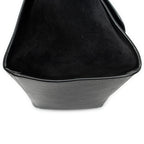 Shoulder Bag Medium Trapeze Black Grained Calfskin Leather