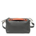 Shoulder Bag Small By the Way Grey Calfskin Leather