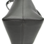 Shoulder Bag Small By the Way Grey Calfskin Leather