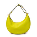 Shoulder Bag Small Fendigraphy Green Calfskin Leather